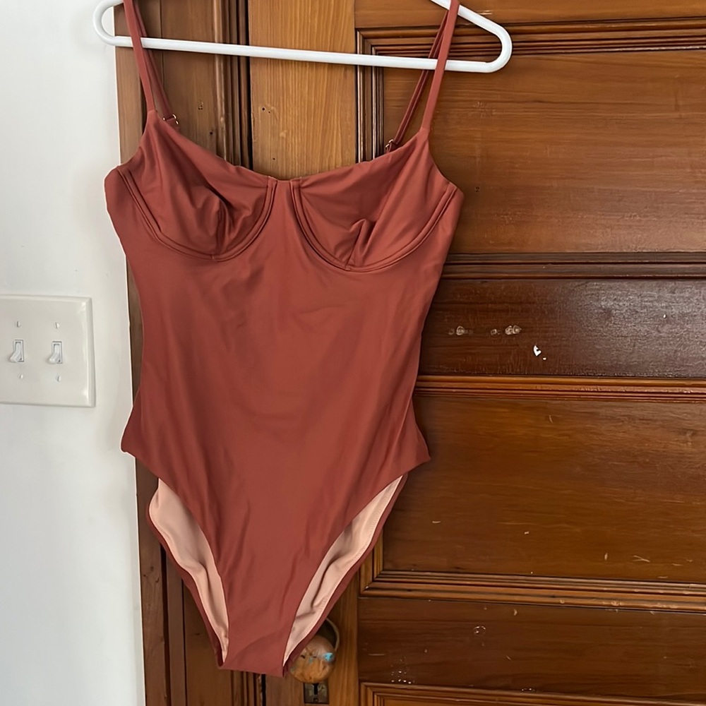 Madewell• Second Wave Seamed One-Piece Swimsuit